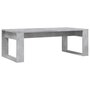 Voir la diapositive 6 : VIDAXL Table basse gris béton 102x50x35 cm bois d ingénierie