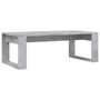 Voir la diapositive 6 : VIDAXL Table basse gris béton 102x50x35 cm bois d ingénierie