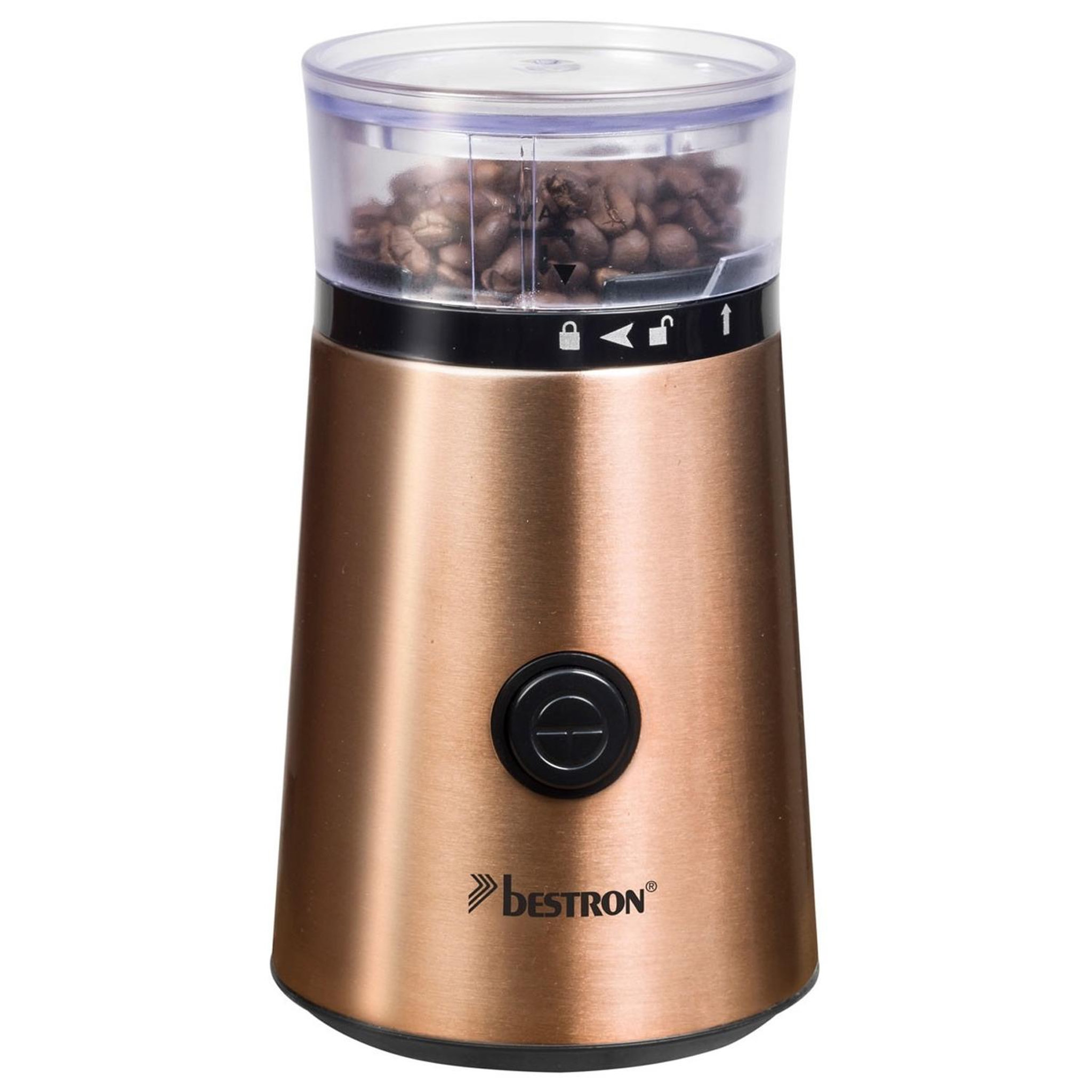 Voir la diapositive 2 : Bestron Moulin à café électrique 50gr 150w - acg1000co