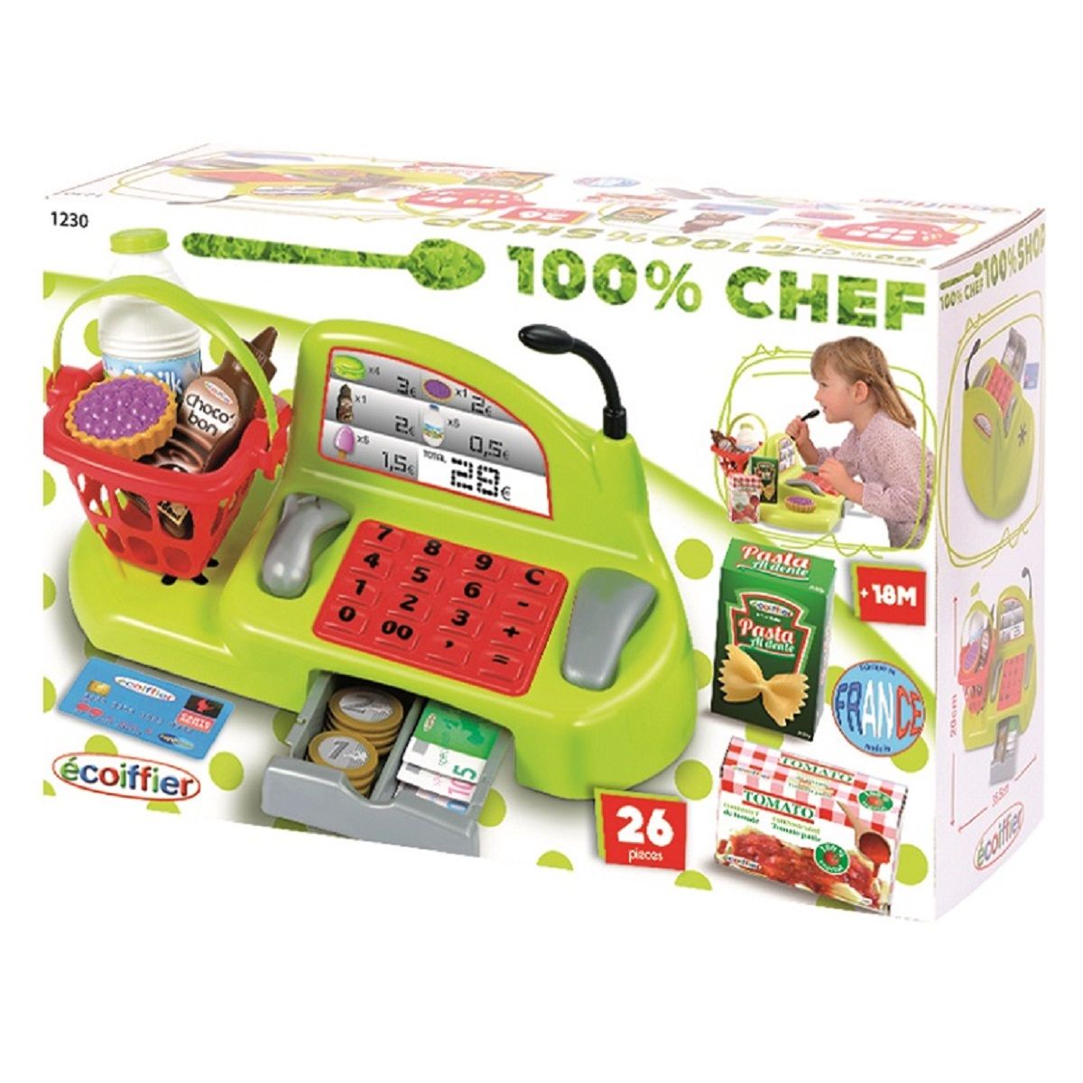 ECOIFFIER Caisse enregistreuse 100% chef