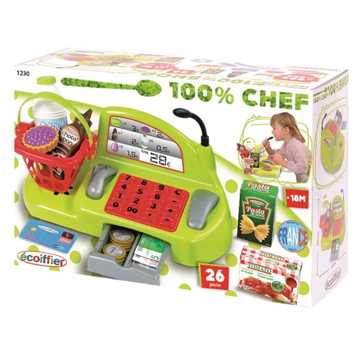 ECOIFFIER Caisse enregistreuse 100% chef