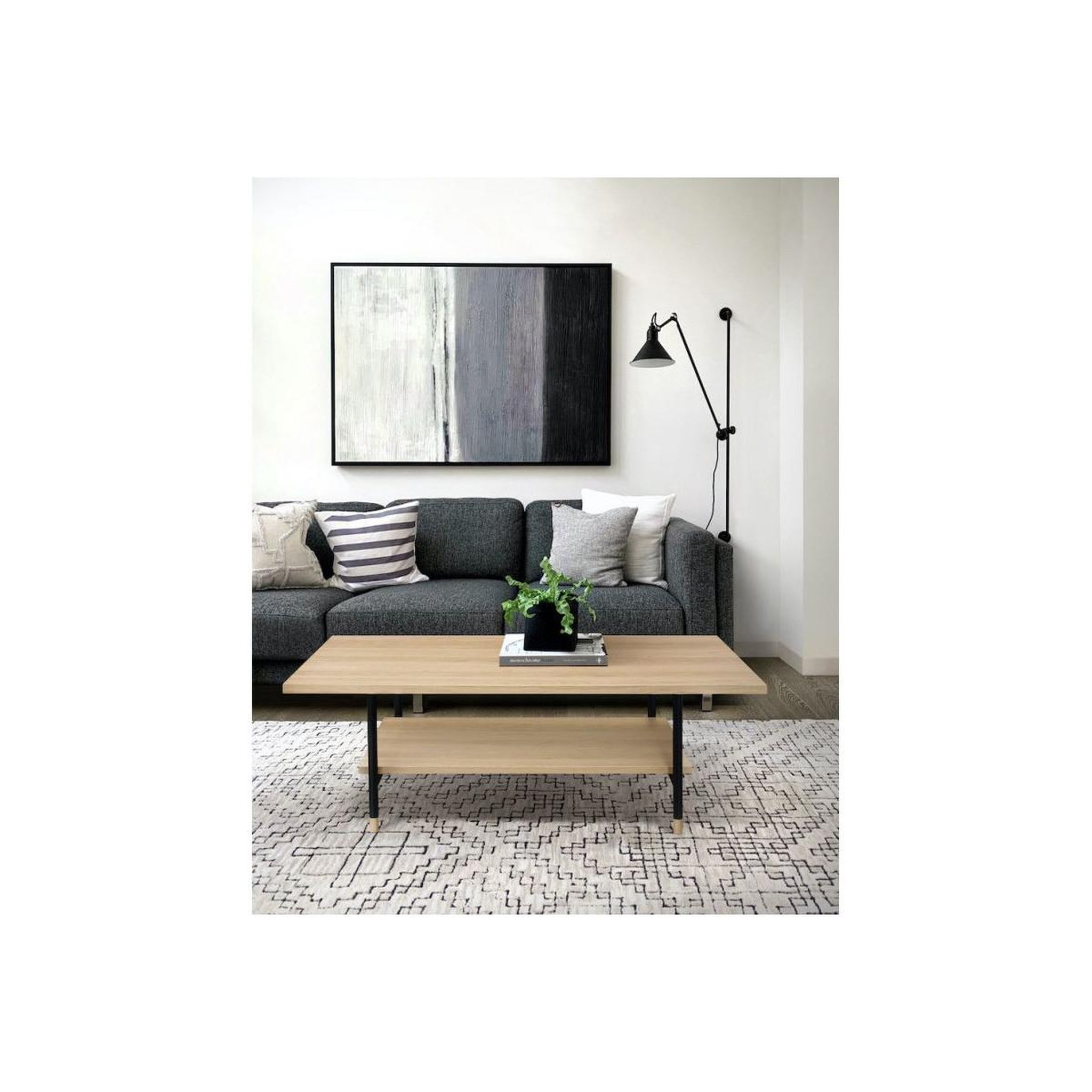 Voir la diapositive 6 : Paris Prix Table basse design en bois  jugend  120cm naturel