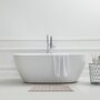 GUY LEVASSEUR Tapis de bain en coton fantaisie multicouleur 50x80cm
