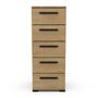 Voir la diapositive 1 : Chiffonnier 5 tiroirs L39 cm LIZZIE
