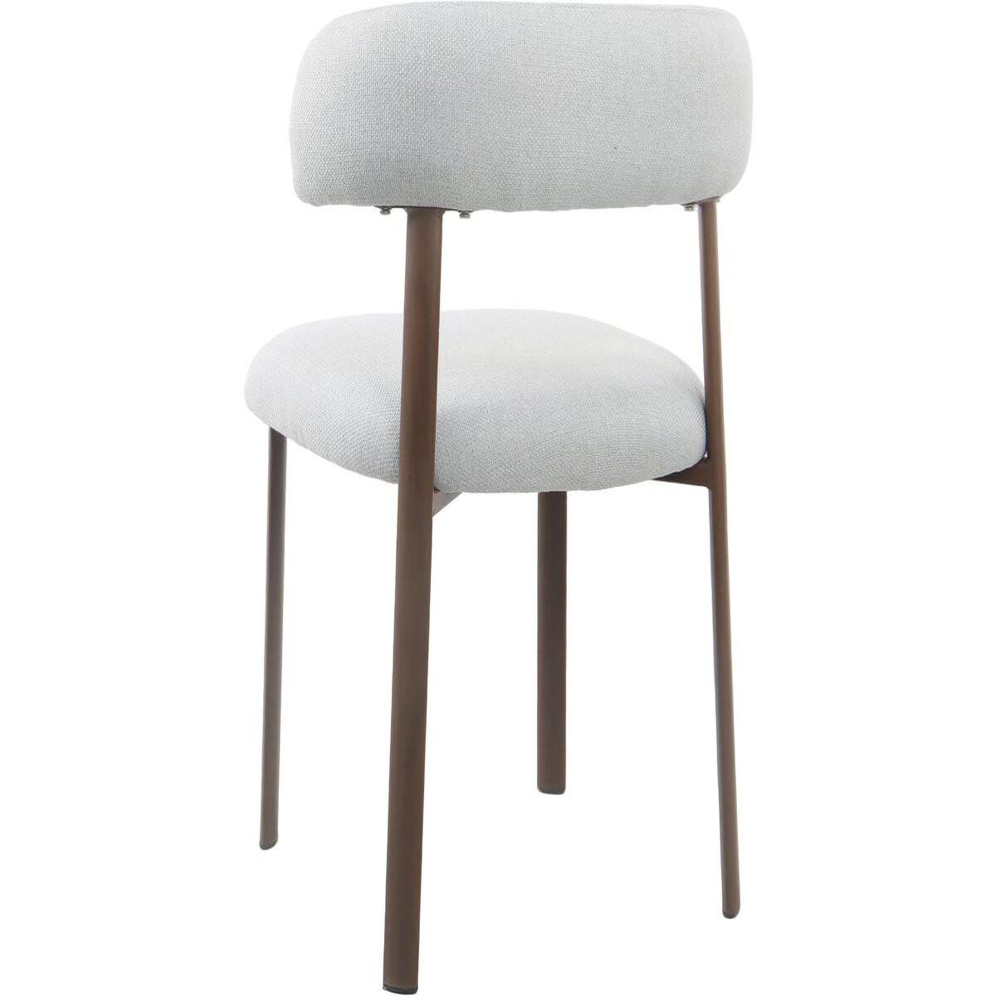 Voir la diapositive 6 : Habitat et Jardin Lot de 2 chaises de salle à manger imitation bois  aurea  - gris clair