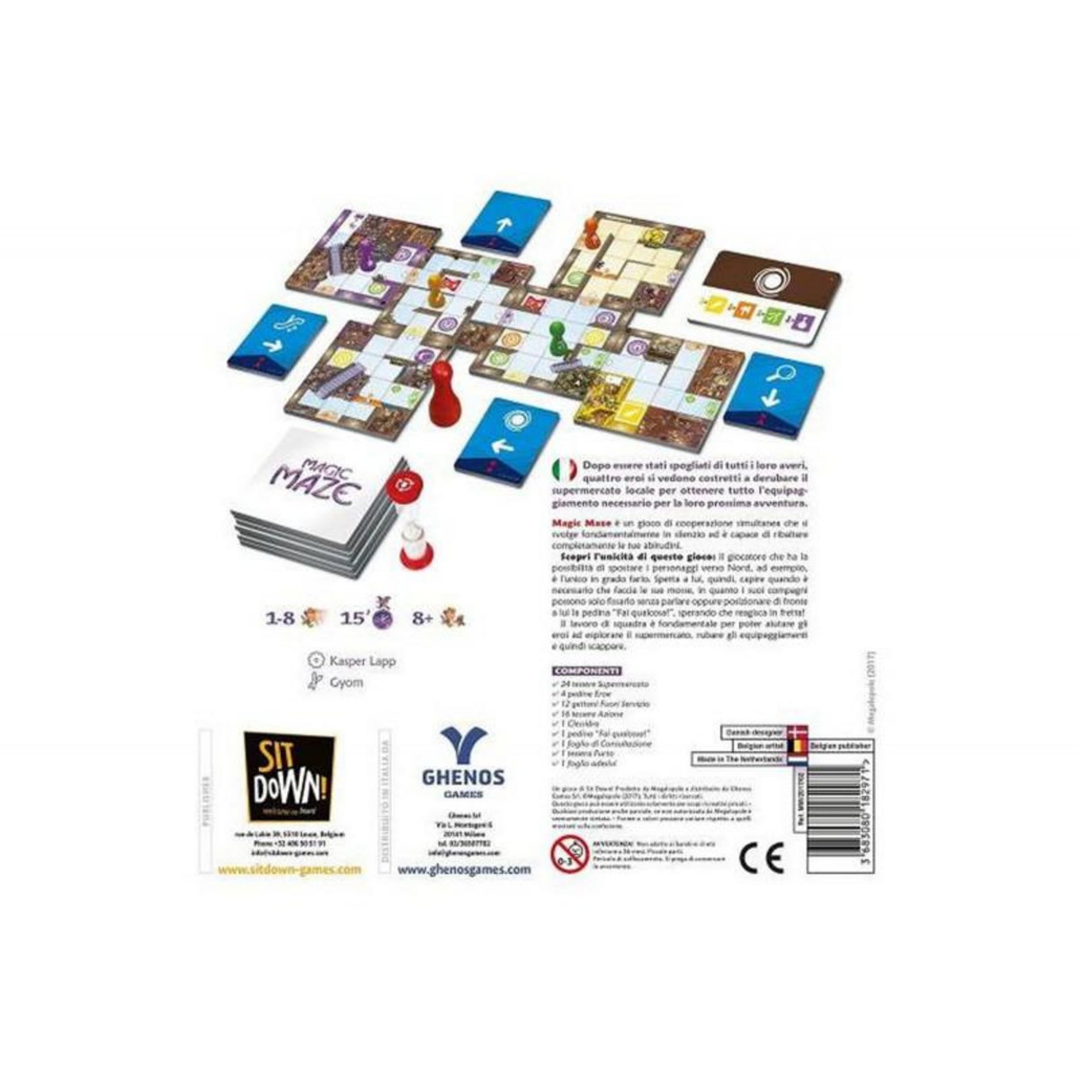 Sit Down Jeu coopératif Sit Down Magic Maze