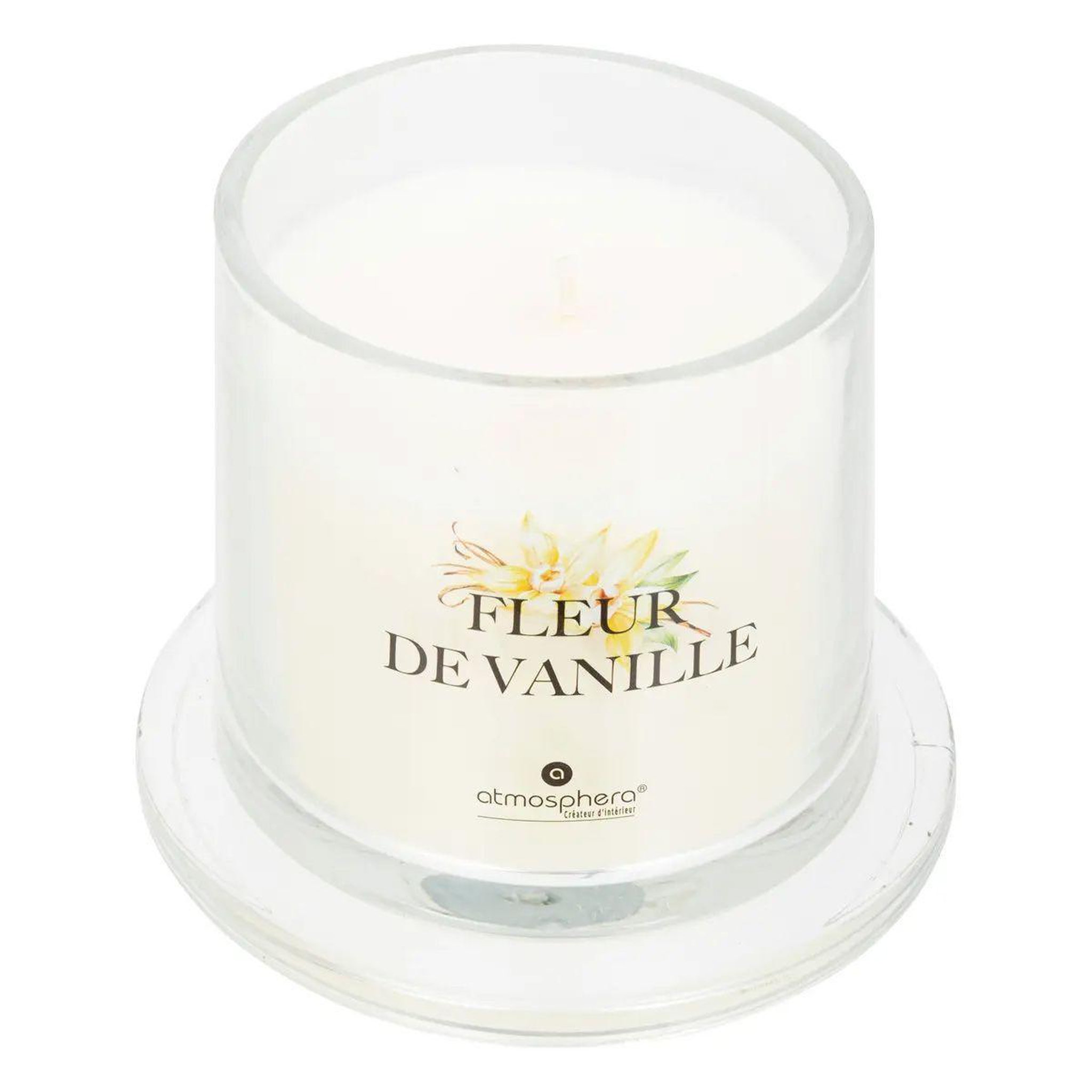 Voir la diapositive 2 : ATMOSPHERA Bougie parfumée  oudy  240g fleur de vanille