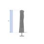 Voir la diapositive 3 : HESPERIDE Housse de protection Hambo pour parasol droit - Hespéride