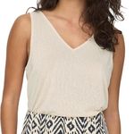 JACQUELINE DE YONG Débardeur  Femme JDY Faustina 15249543. Coloris disponibles : Beige