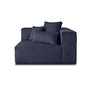 Voir la diapositive 5 : LISA DESIGN Colombine - module d'assise droit - en velours côtelé grosses côtes
