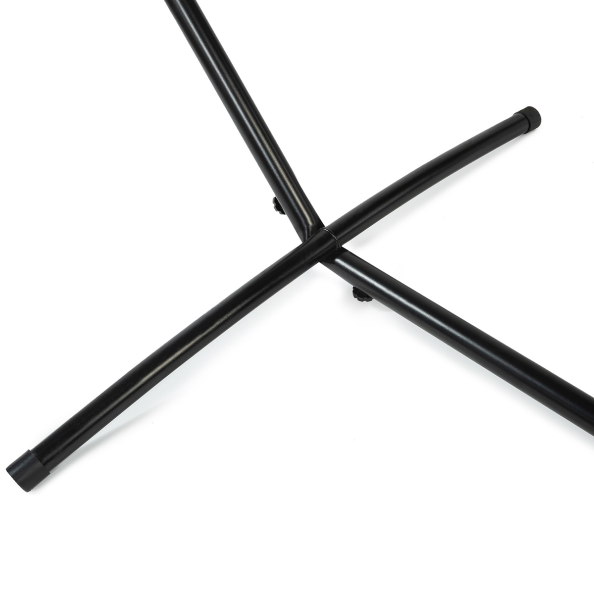 ID MARKET Hamac avec support métal et toile gris anthracite