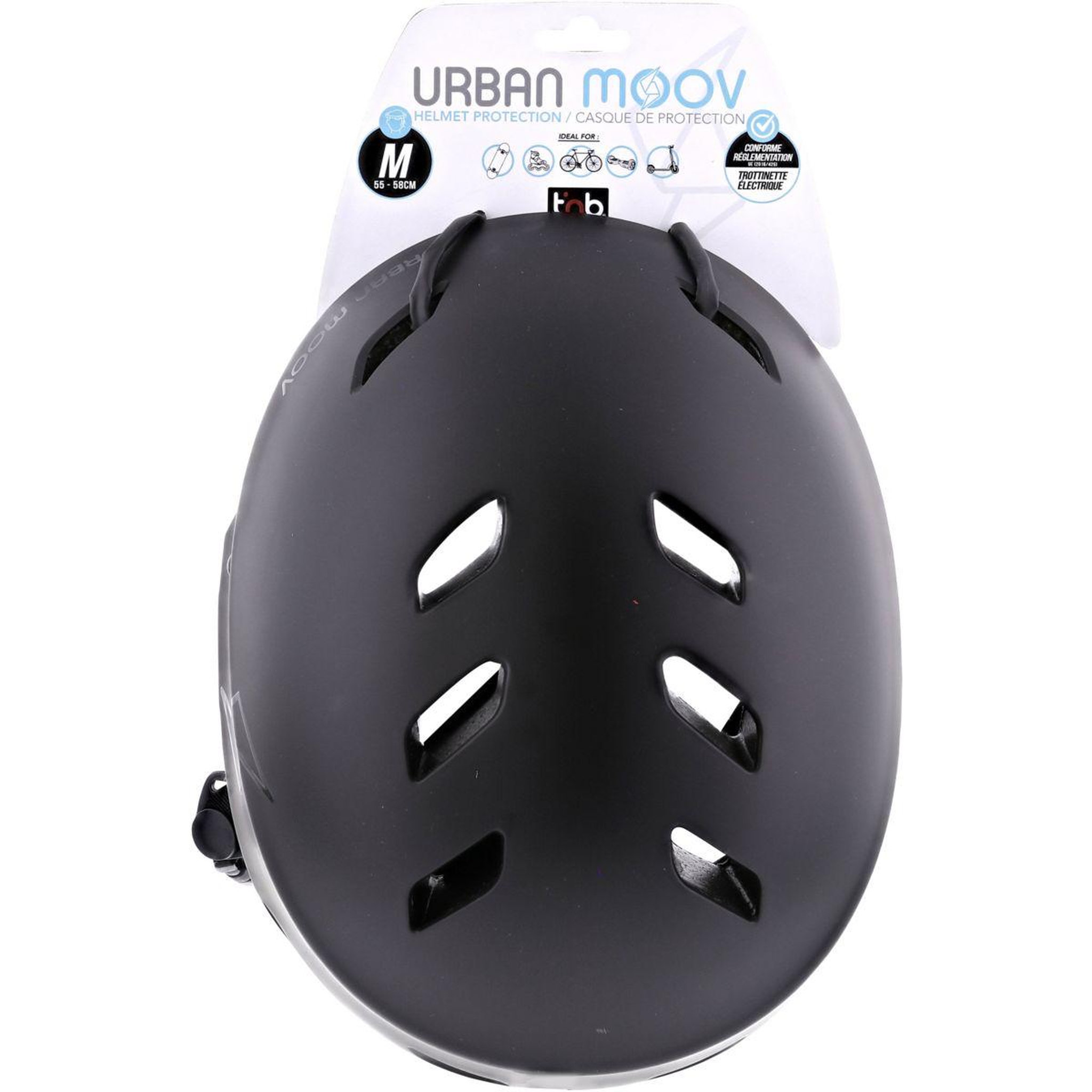 Voir la diapositive 5 : TNB Casque casque de protection taille m - noir