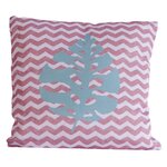 HABITABLE Coussin enfant design Pina Pinky. Coloris disponibles : Rose, Blanc