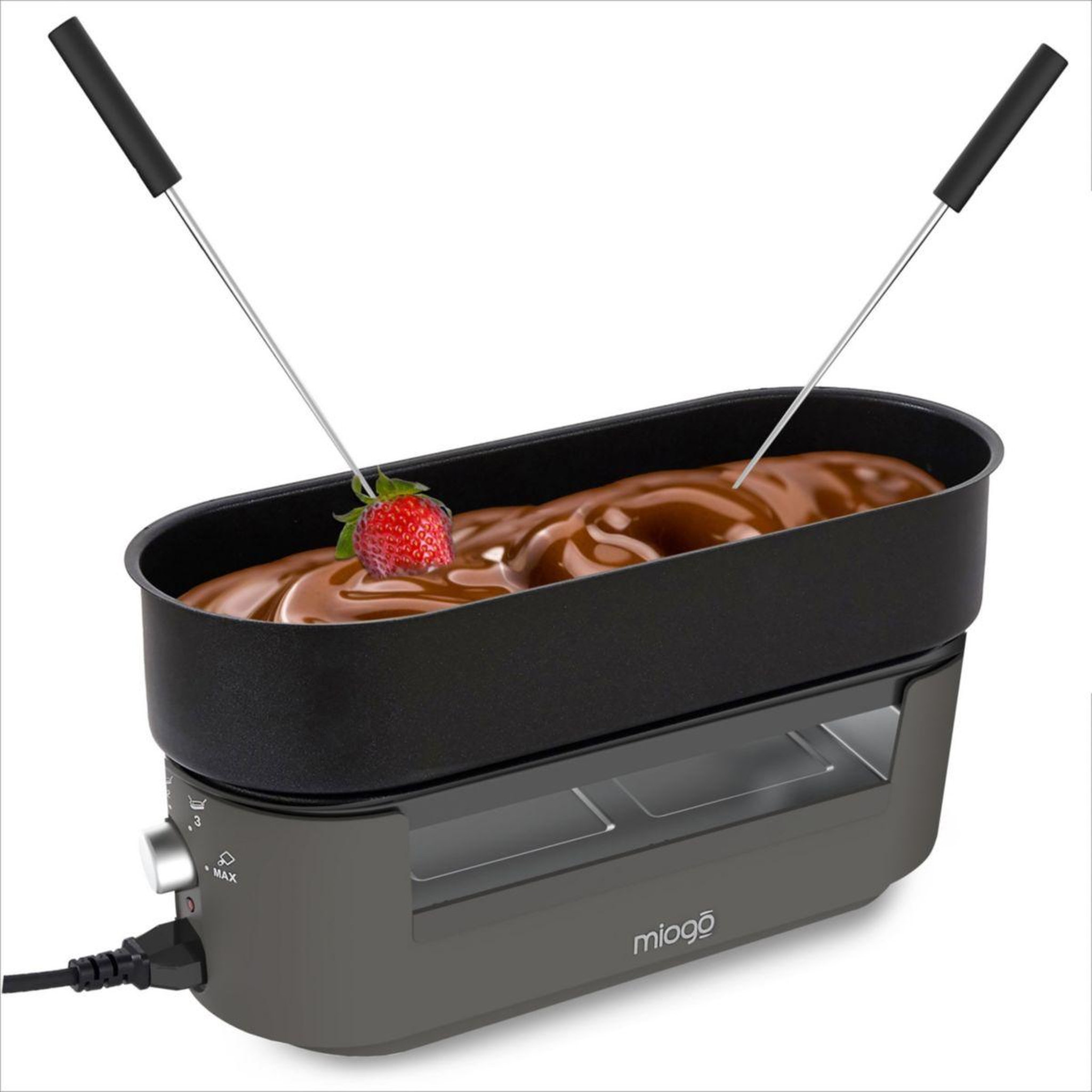 Voir la diapositive 2 : MIOGO Raclette Duo Multiplug