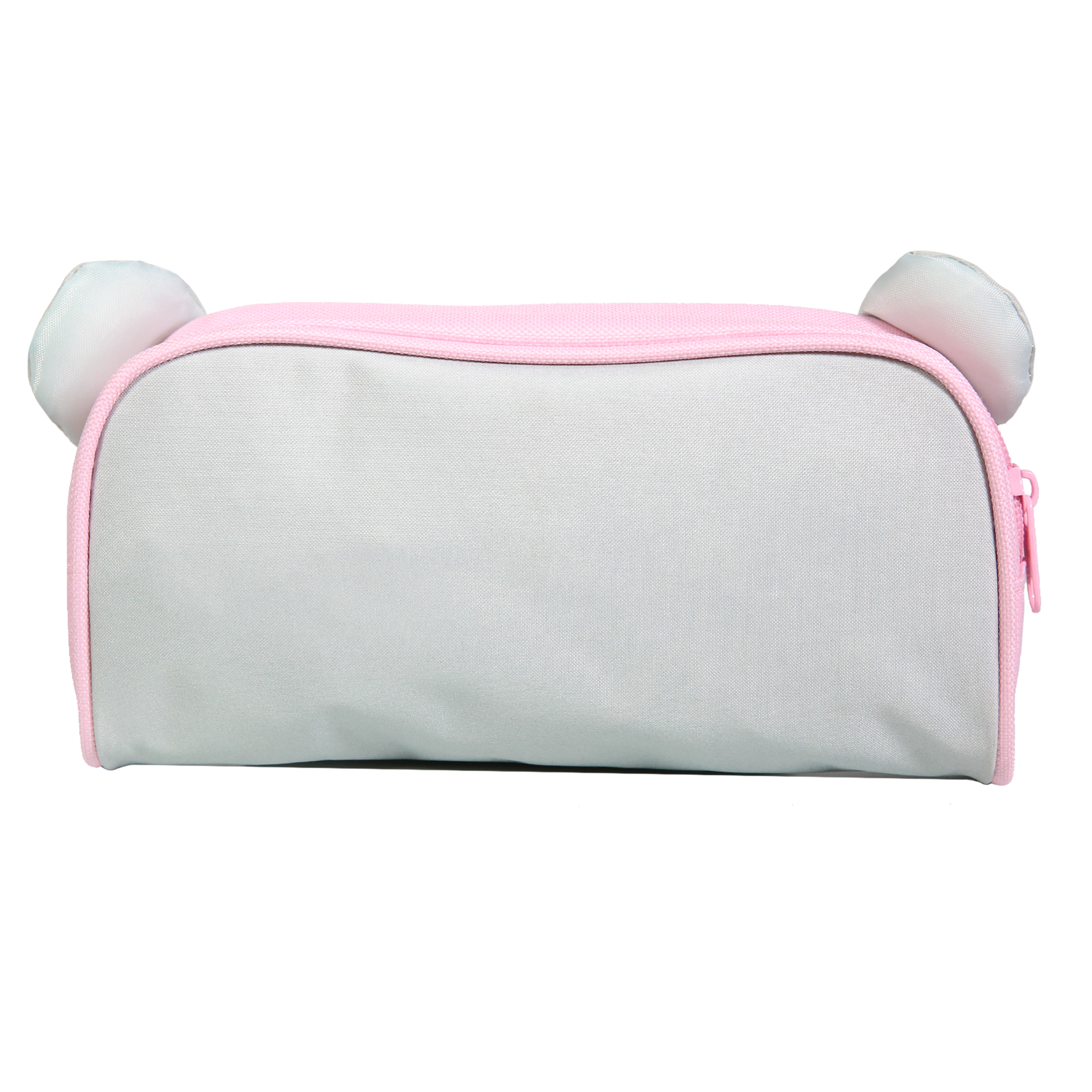Voir la diapositive 4 : Bagtrotter BAGTROTTER Trousse scolaire rectangulaire Kids Grise Koala