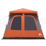 Voir la diapositive 5 : VIDAXL Tente familiale dome 8 personnes gris orange liberation rapide