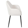 Voir la diapositive 4 : The Home Deco Factory Lot de 2 fauteuils en tissu côtelé DRAMMEN