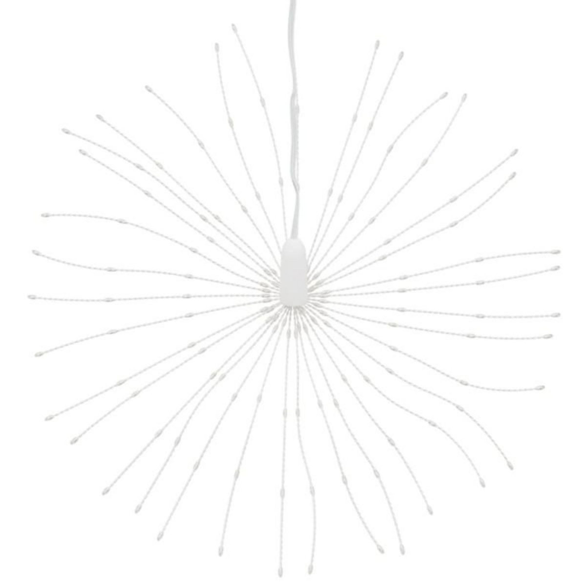 VIDAXL Étoile rayonnante de Noël 140 LED 2 pcs bleu 17 cm