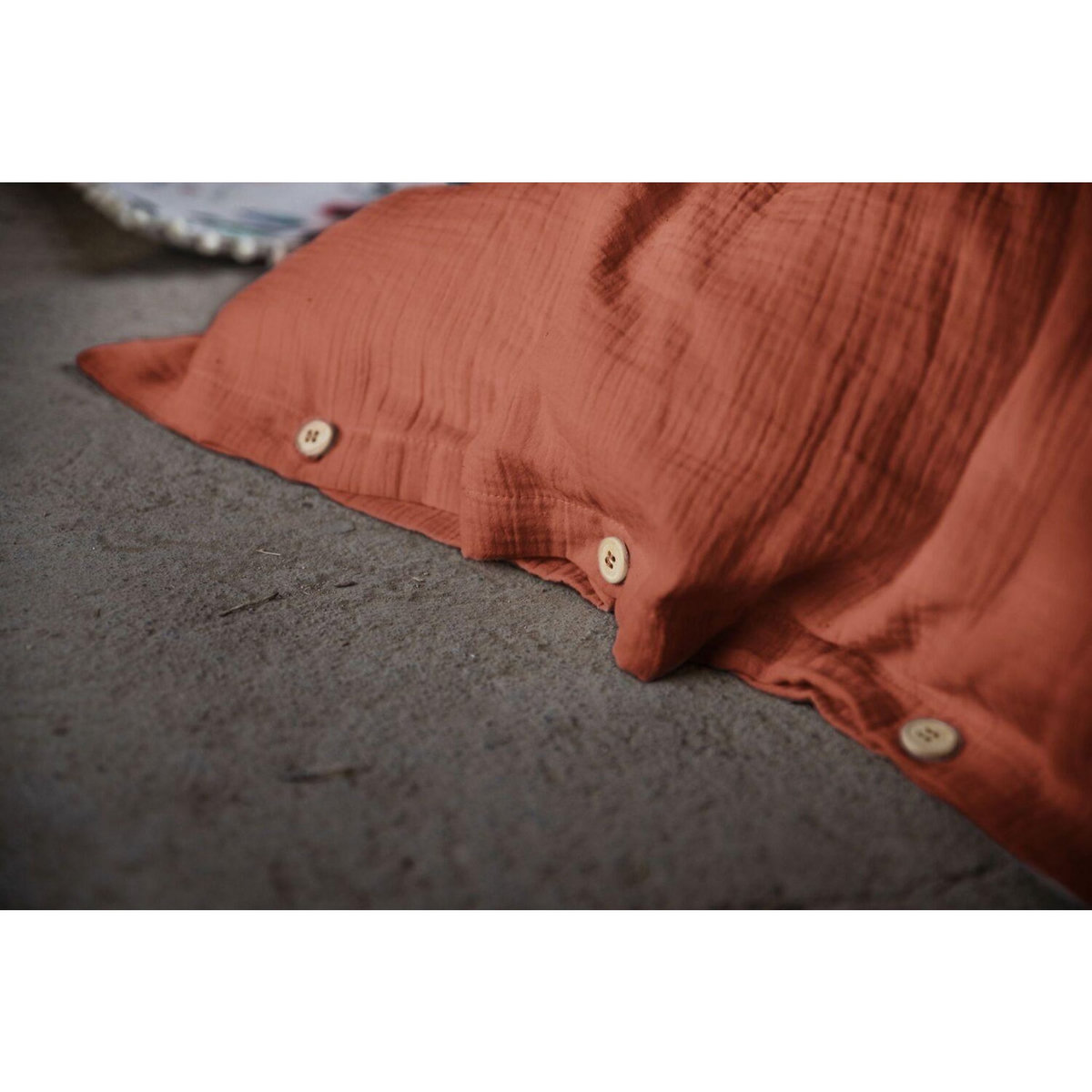 Home collection Housse de couette 100% gaze de coton