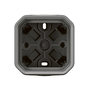 Voir la diapositive 2 : Legrand Boîtier saillie étanche PLEXO 1 poste avec 2 embouts à membrane et 1 entrée gris (Boîte de 10) LEGRAND 069651L