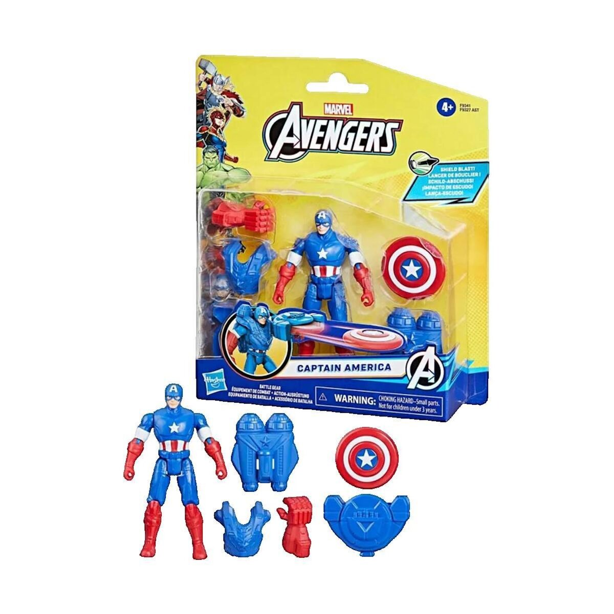 HASBRO Figurine Hasbro Captain America articulée