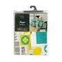 Voir la diapositive 2 : Paris Prix Nappe Toile Cirée Ronde  Citronnade  160cm Jaune