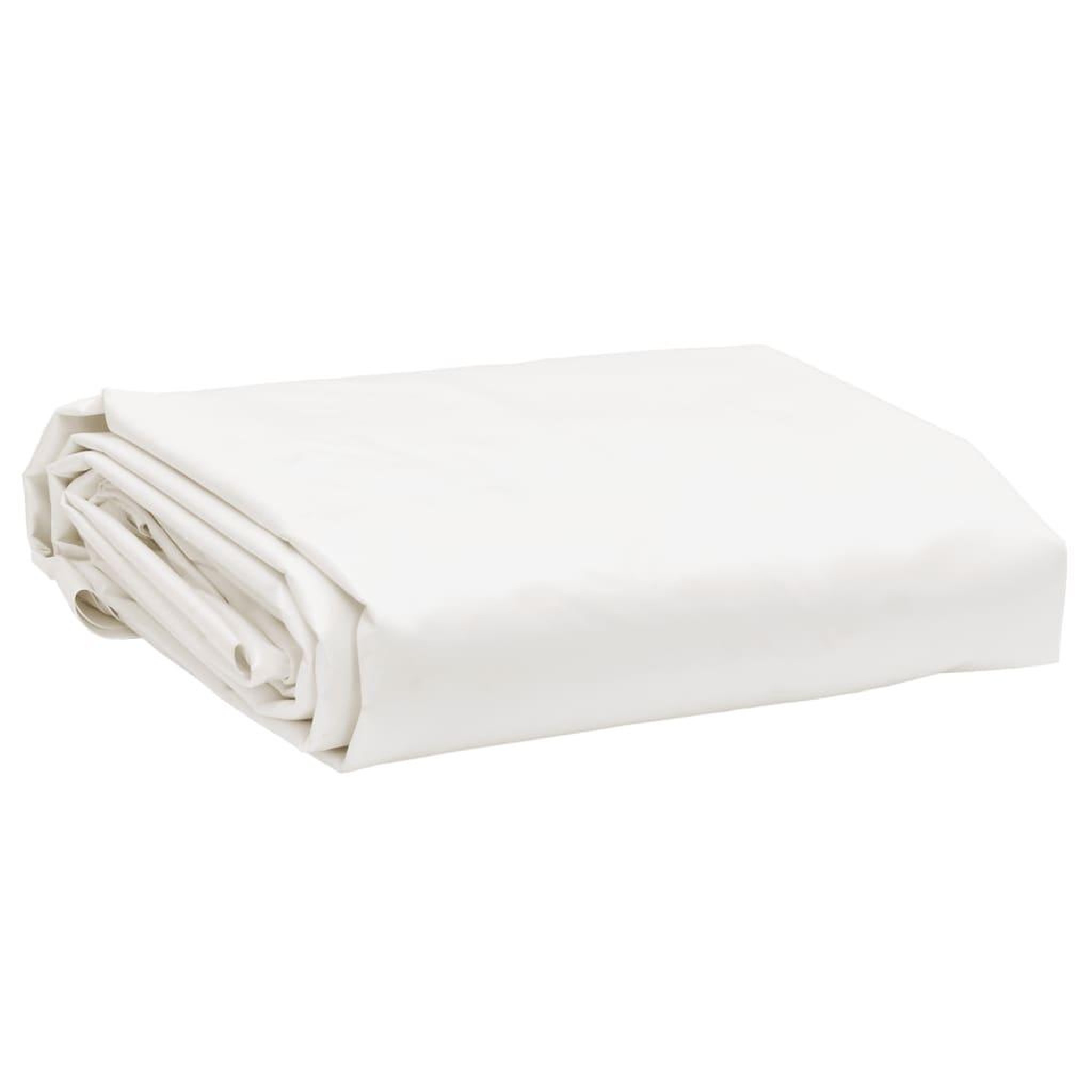 VIDAXL Bache blanc 5x7 m 650 g/m²