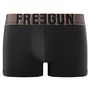 Voir la diapositive 5 : FREEGUN Lot de 4 Boxers homme Soft Touch Signature Karl