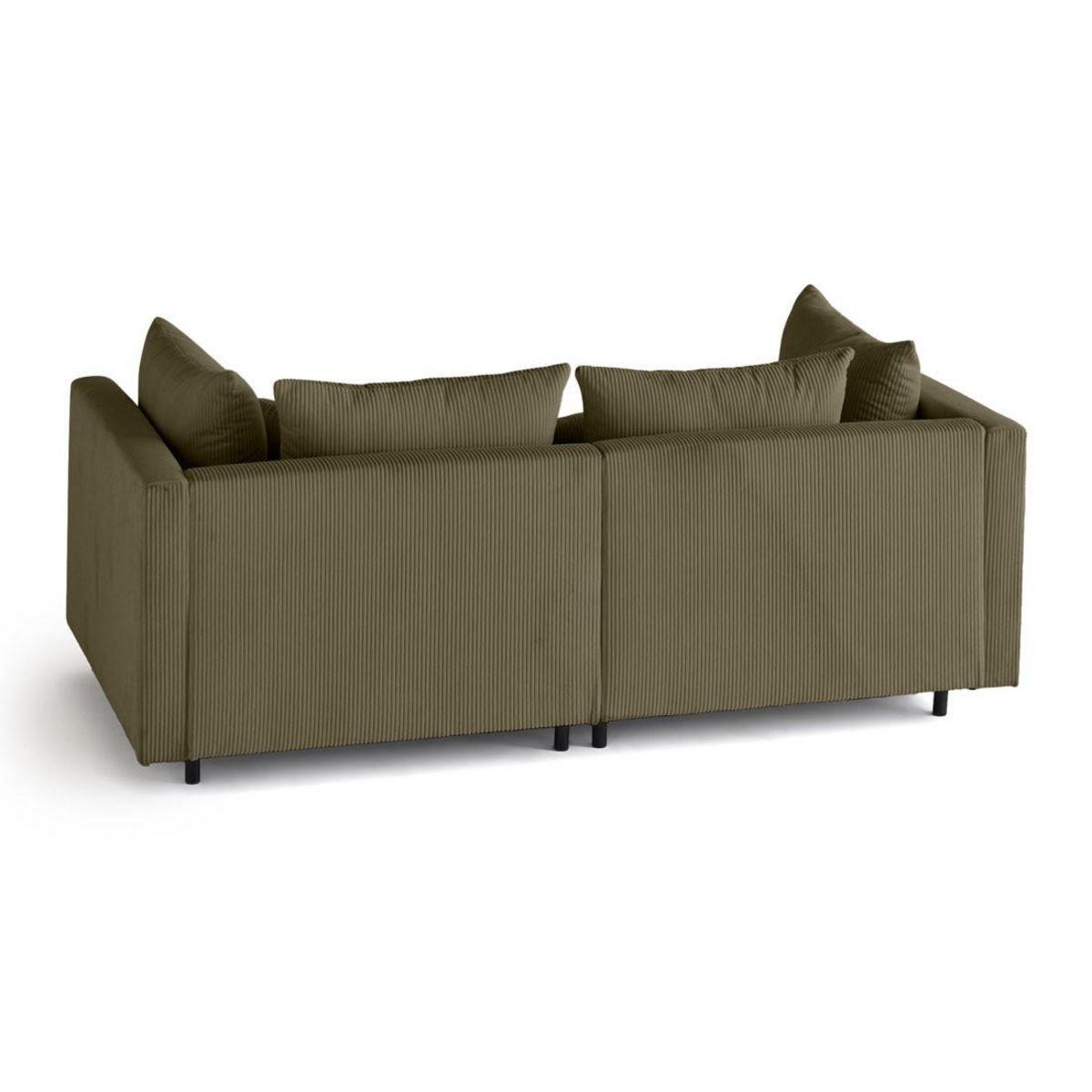 LISA DESIGN Edinburg - canapé modulable 2 places - en velours côtelé