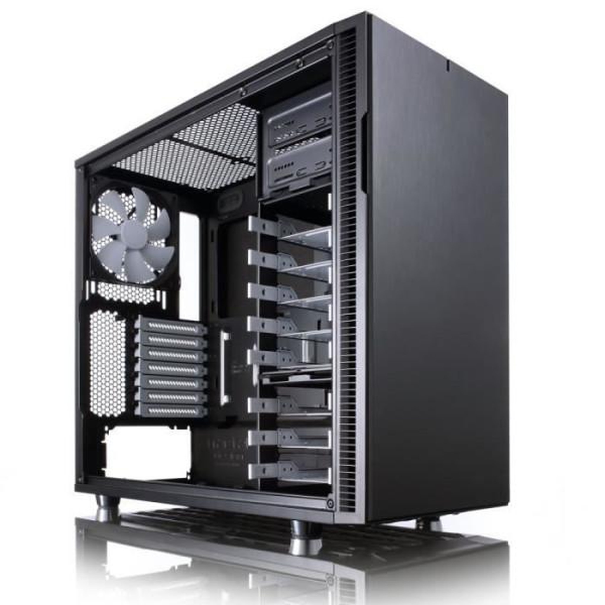 Voir la diapositive 2 : Fractal Design FRACTAL DESIGN BOITIER PC Define R5 - Moyen Tour - Noir - Format ATX (FD-CA-DEF-R5-BK)