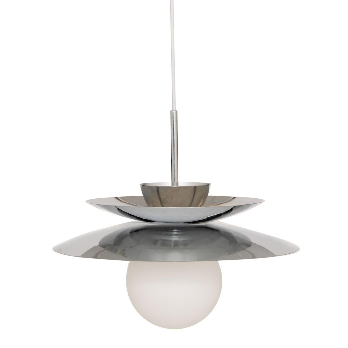 ATMOSPHERA Suspension en acier et en verre OMIA - Argent