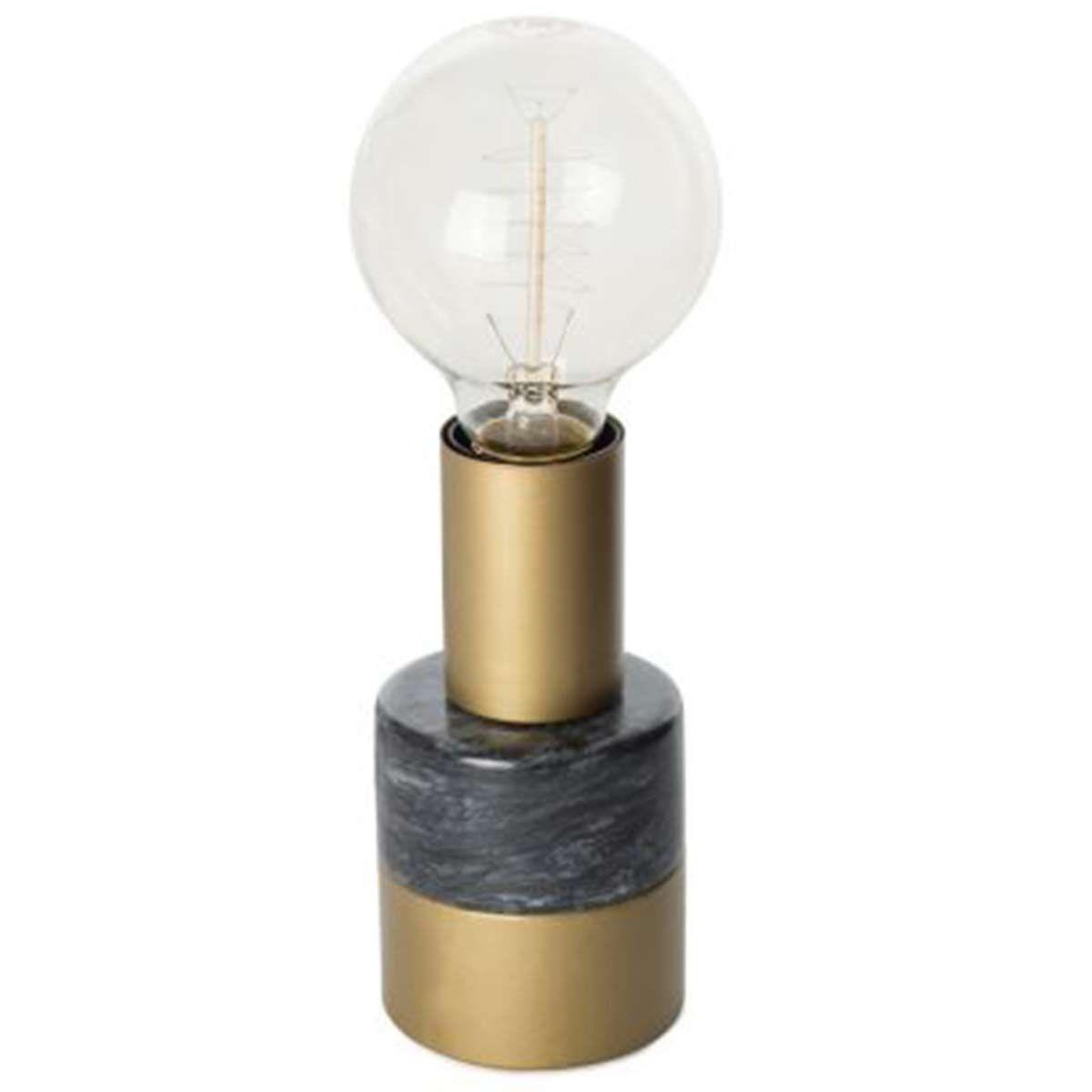 Voir la diapositive 1 : Paris Prix Lampe à poser en marbre  lalande  14cm noir