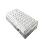 DAGOSTINO HOME Matelas 90x190 Mousse HR  Luxe Confort  Extra Ferme | Double Face (Été-Hiver) | Soutien Équilibré, Parfait et Tonique | H25cm. Coloris disponibles : Blanc