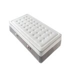 DAGOSTINO HOME Matelas 90x190 Mousse HR  Luxe Confort  Extra Ferme | Double Face (Été-Hiver) | Soutien Équilibré, Parfait et Tonique | H25cm. Coloris disponibles : Blanc