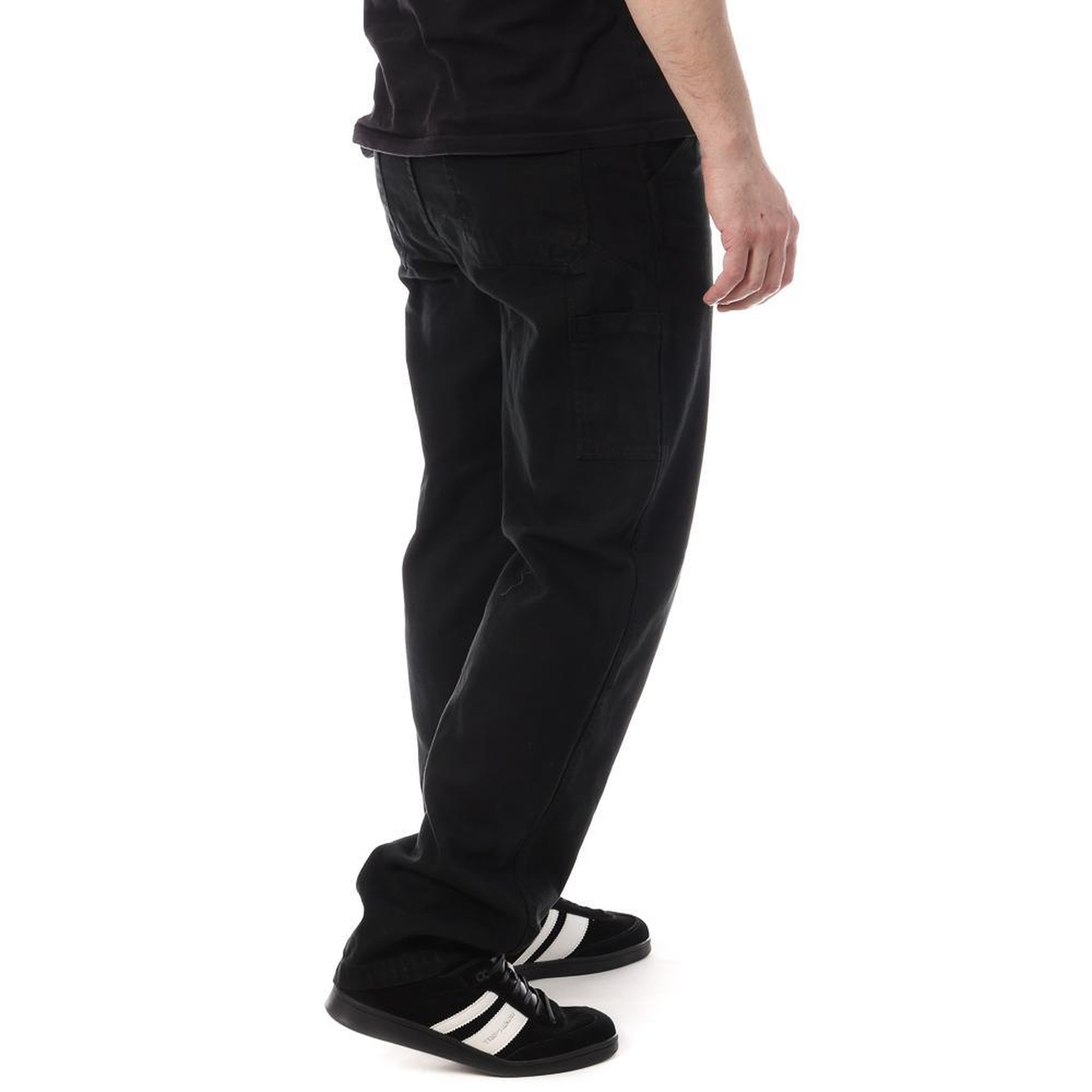 Voir la diapositive 2 : PANAME BROTHERS Pantalon Cargo Noir Homme Paname Brothers JACK