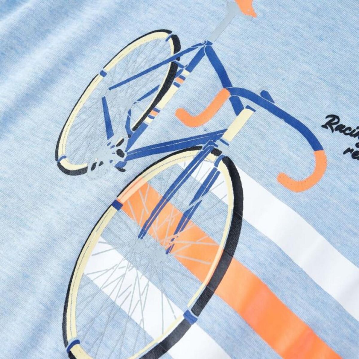 VIDAXL T shirt pour enfants mélange bleu pâle 104