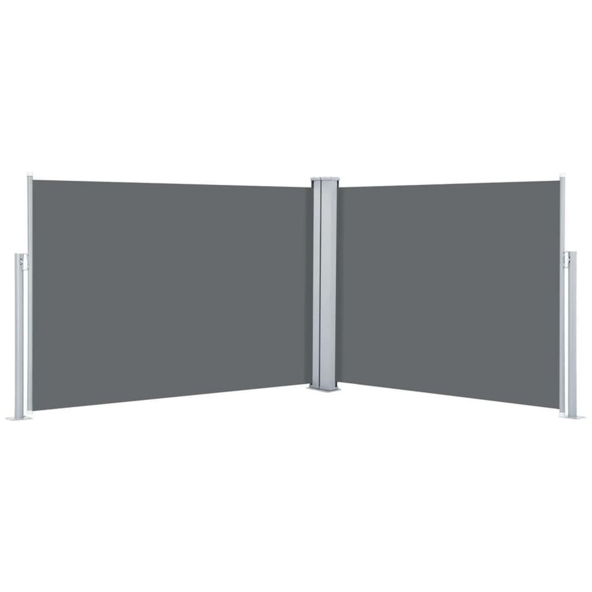 VIDAXL Auvent lateral retractable Anthracite 100 x 1000 cm