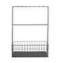 Voir la diapositive 2 : Paris Prix Mini Bar à Poser en Métal  Filaire  62cm Noir