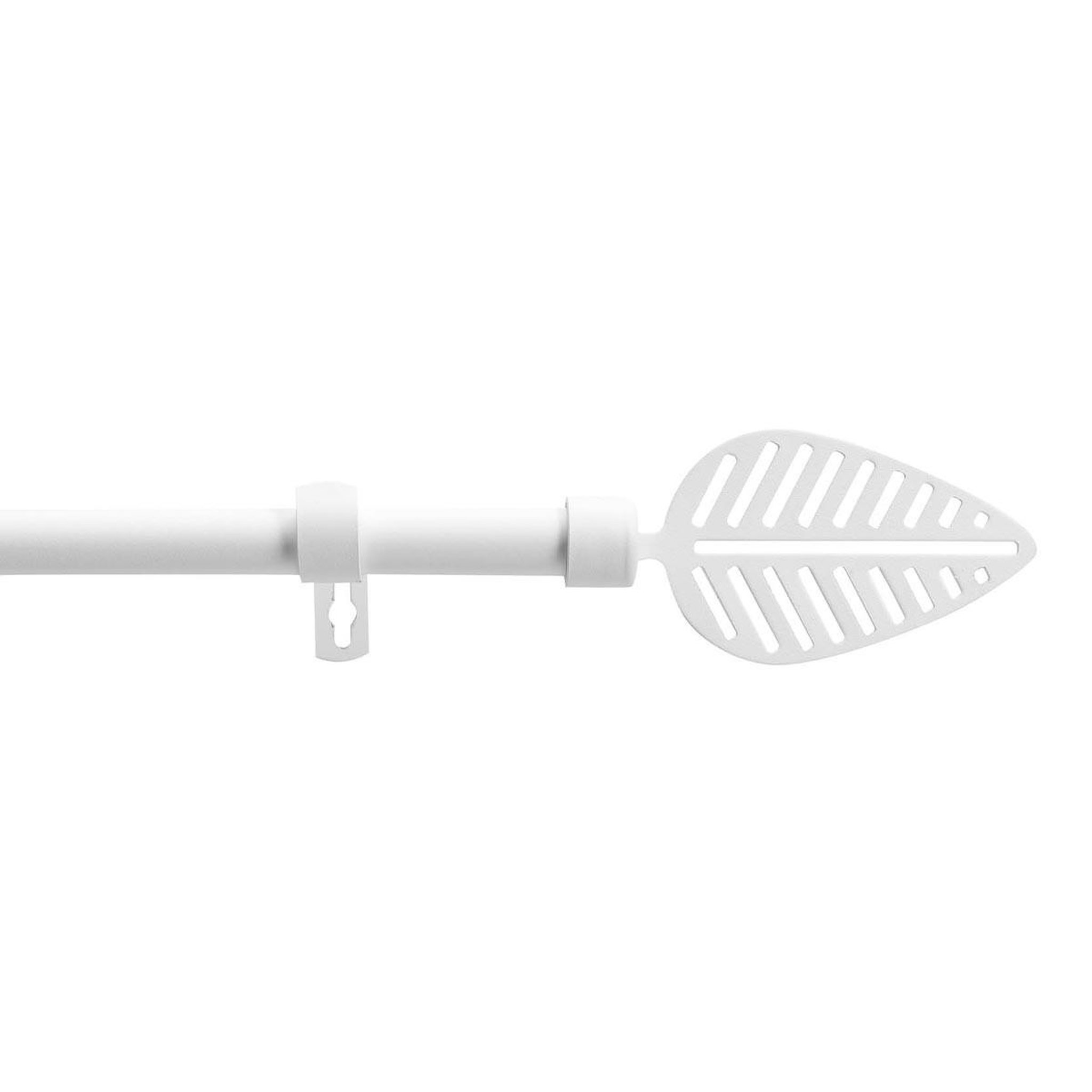 Douceur d'Intérieur Kit tringle à rideau extensible  stylea  120-210cm blanc