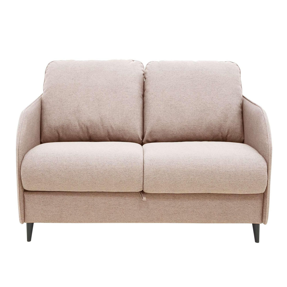 BEST MOBILIER Cosmos - canapé 3 places convertible express couchage quotidien 140 cm matelas 11 cm en tissu