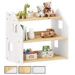 IDIMEX Étagère enfant YASMIN en pin laqué. Coloris disponibles : Bicolore, Blanc, Marron