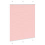 Voir la diapositive 3 : VIDAXL Store plisse rose 105x100 cm largeur du tissu 104,4cm polyester