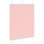 Voir la diapositive 3 : VIDAXL Store plisse rose 105x100 cm largeur du tissu 104,4cm polyester