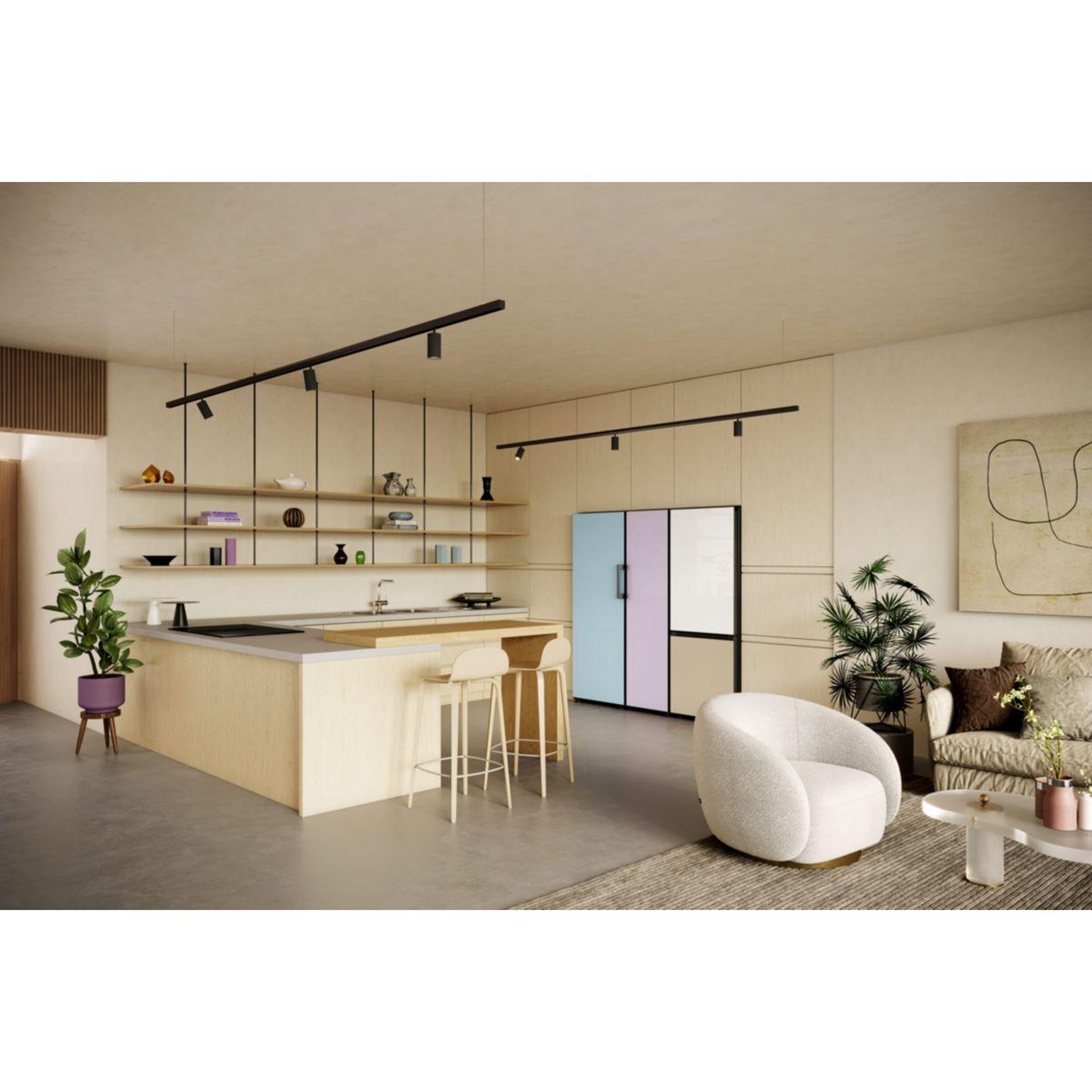 Voir la diapositive 3 : Samsung Panneau d'habillage RA-M17DAAS9GG Bespoke