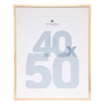 ATMOSPHERA Cadre Photo en Verre  Manu  40x50cm Or