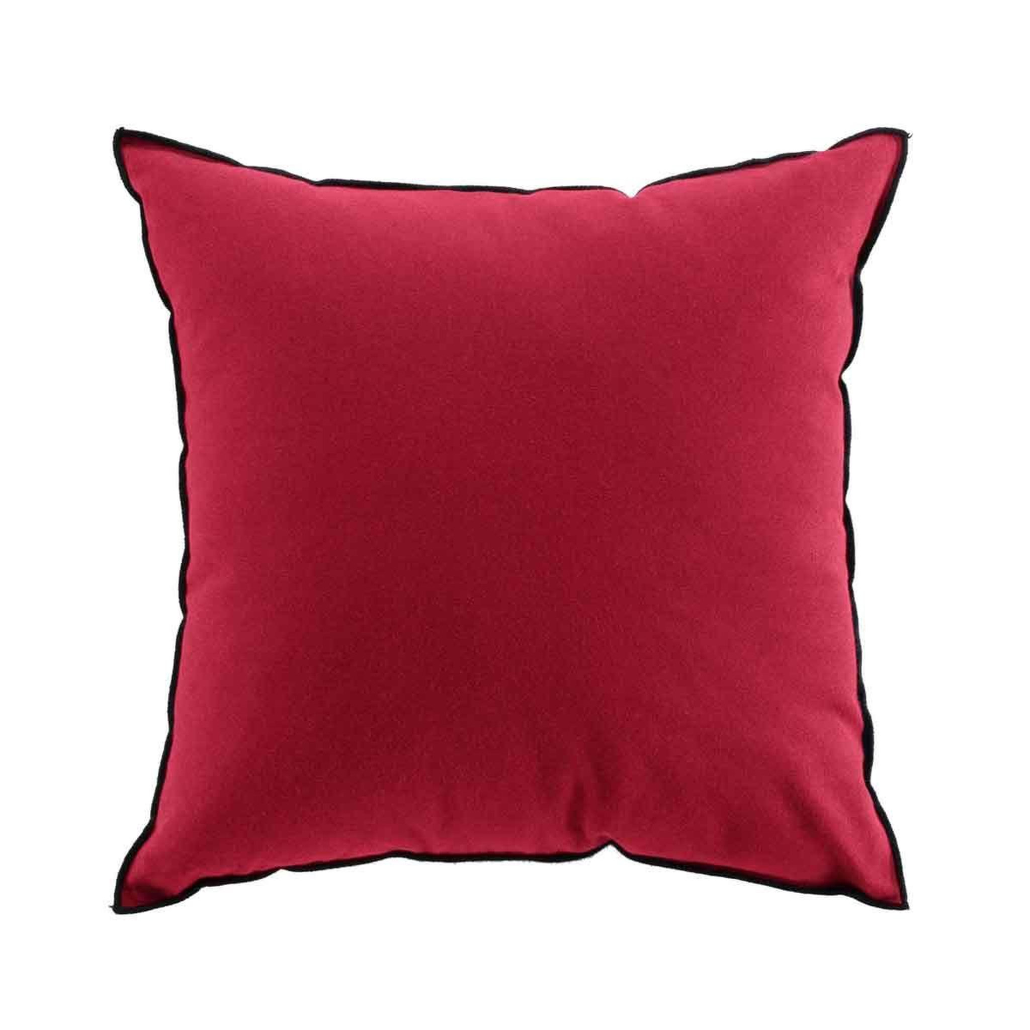 Douceur d'Intérieur Coussin déco  mistraline  50x50cm bordeaux