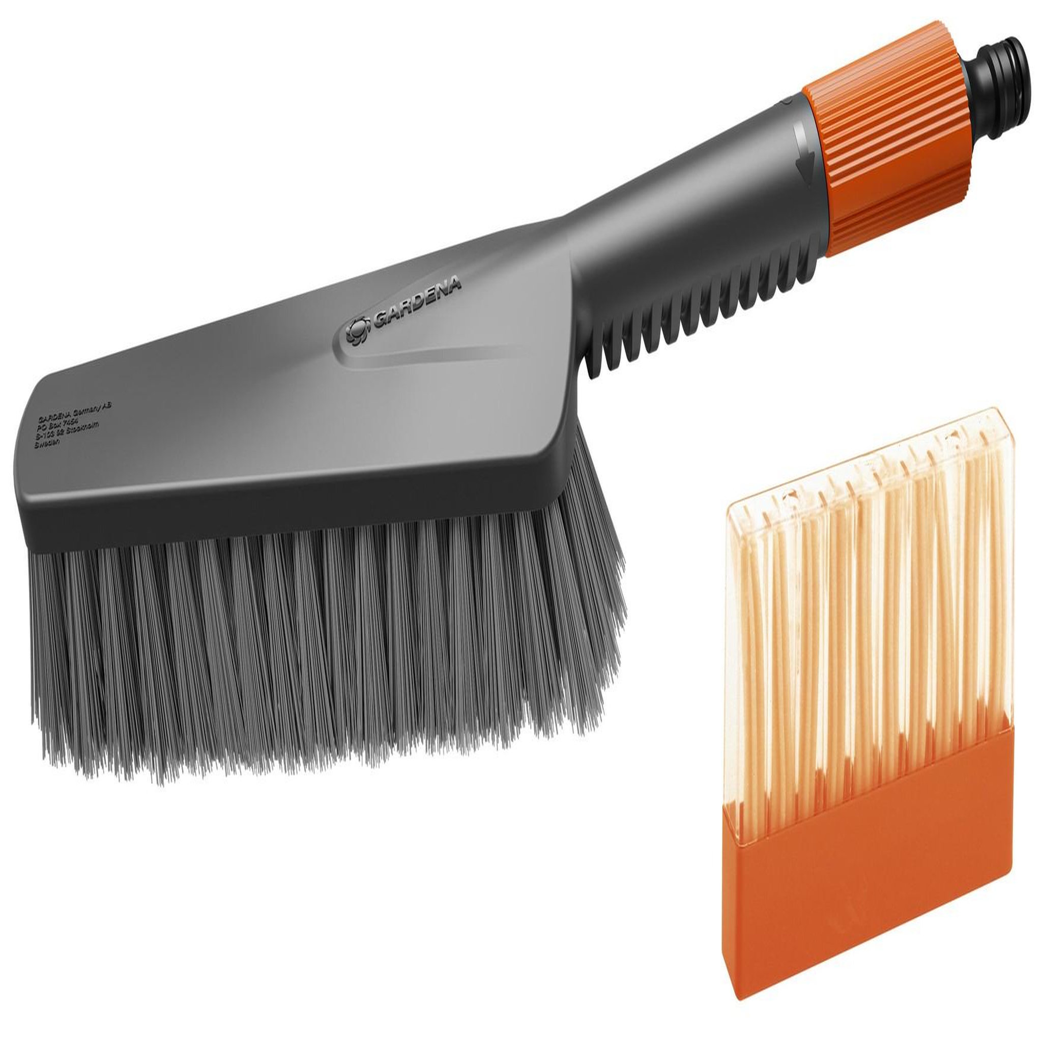 Gardena Kit brosse de lavage à main M souple