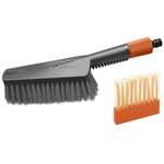 Gardena Kit brosse de lavage à main M souple