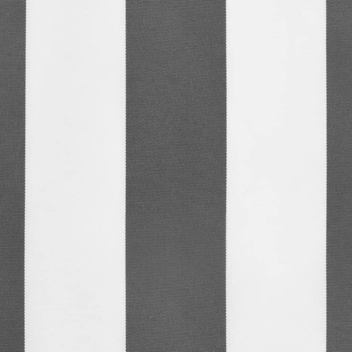 VIDAXL Tissu de remplacement de cantonniere d'auvent anthracite blanc