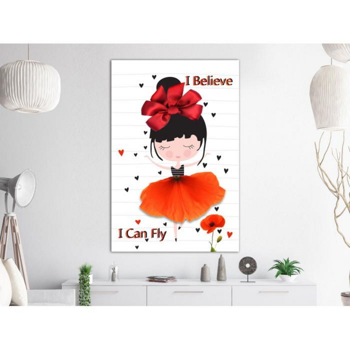 Paris Prix Tableau Imprimé  I Believe I Can Fly